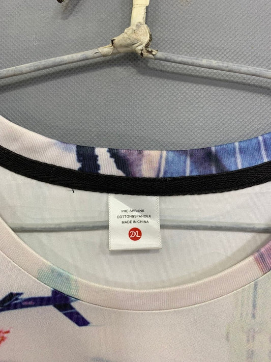 3D Printed T Shirt Branded Original For Sports Women T Shirt - Preloved Labels