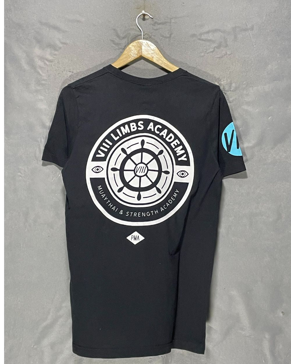 Canvas Black T Shirt For Men Medium