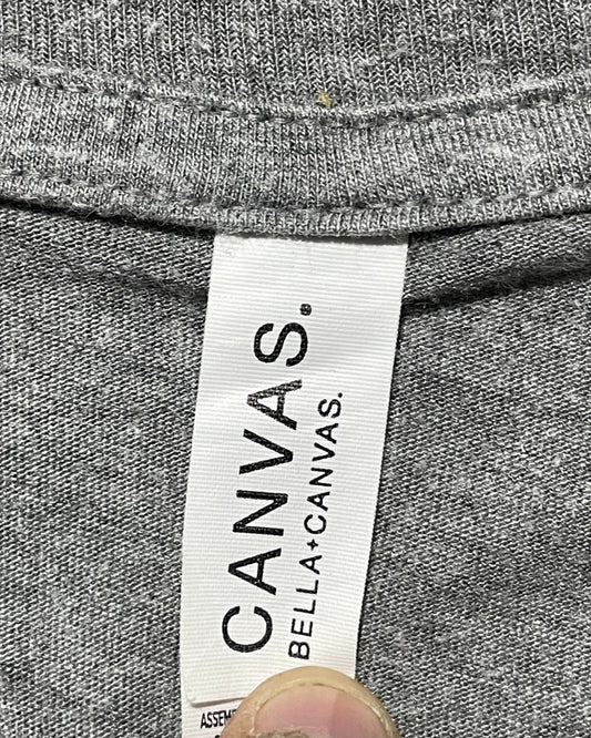 Canvas Gray T Shirt For Men Medium