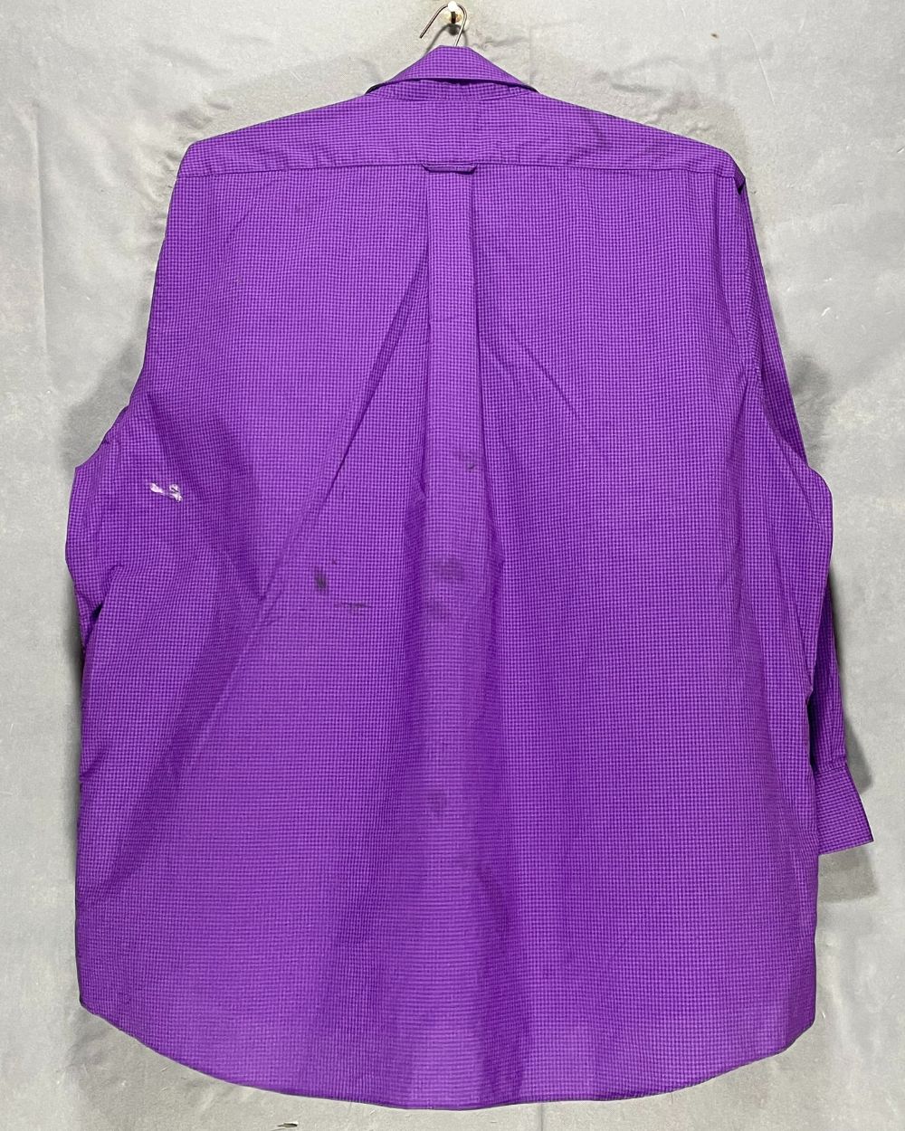 Izod Purple Cotton Shirt For Men 3X Large