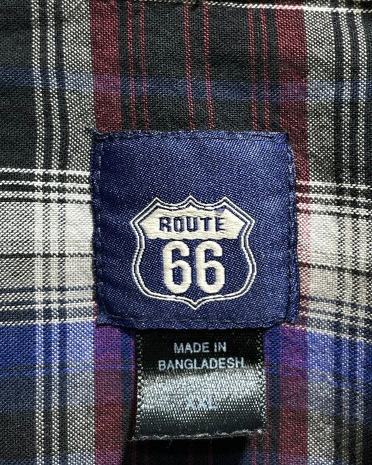 Route 66 Blue Cotton Shirt For Men XX Large | Preloved Labels
