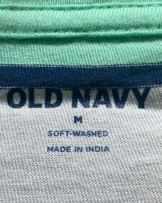 Old Navy Green T Shirt For Men Medium | Preloved Labels