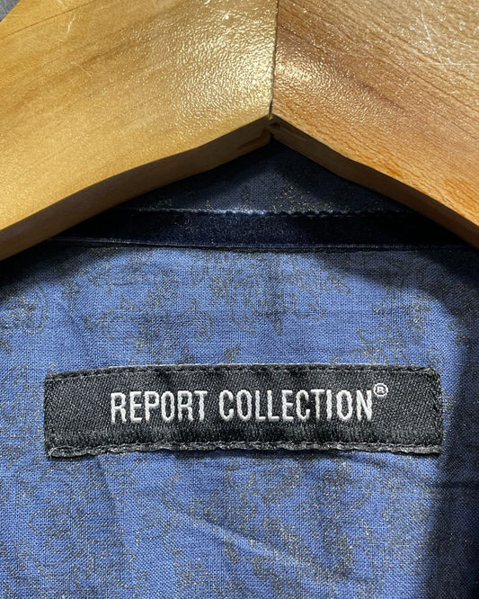 Report Collection Black Cotton Shirt For Men Large | Preloved Labels