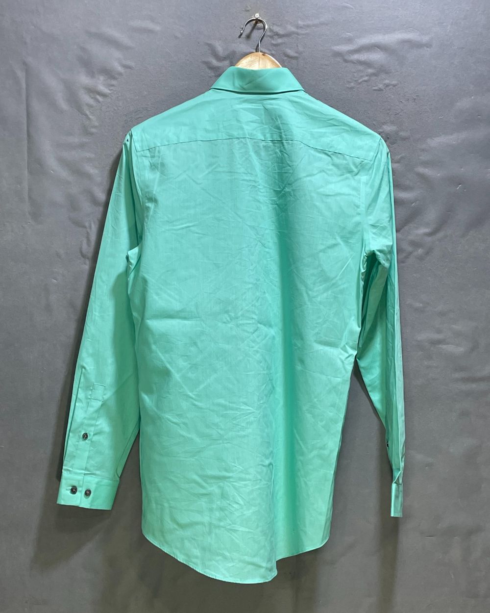 J.Ferrar Green Cotton Shirt For Men S | Preloved Labels