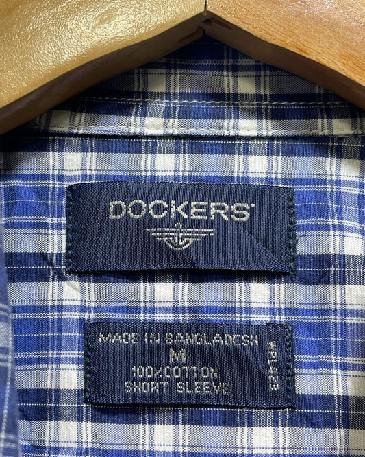 Dockers Blue Cotton Shirt For Men M | Preloved Labels