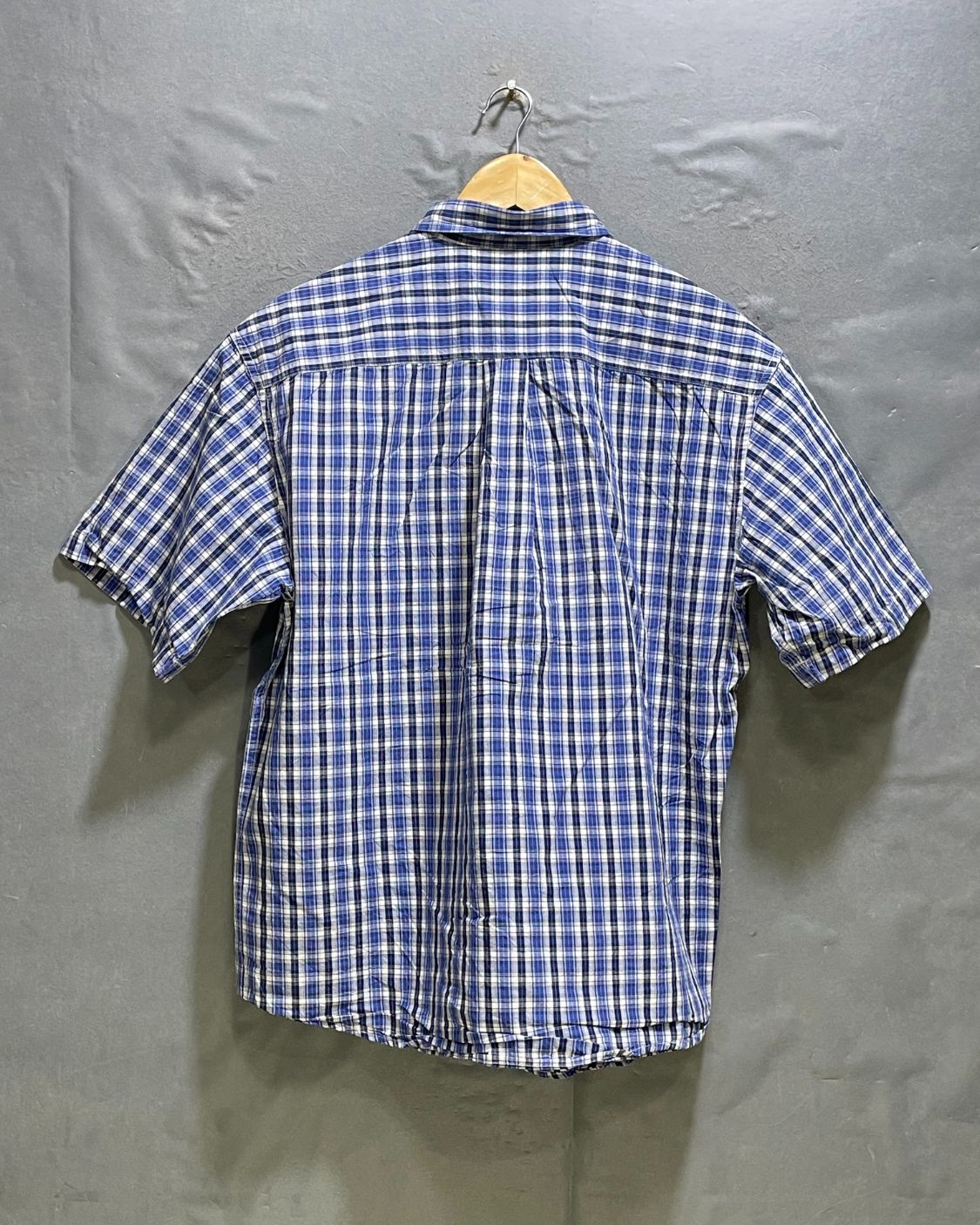 Dockers Blue Cotton Shirt For Men M | Preloved Labels