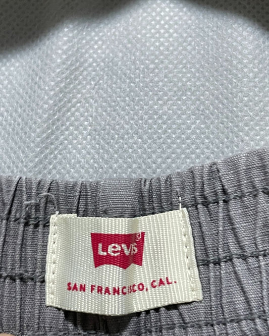 Levi's Gray Cotton Short For Men Small