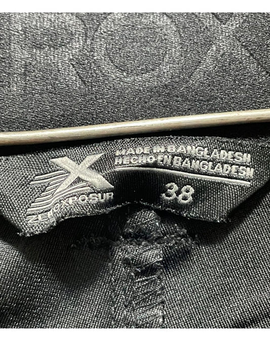 ZeroXposur Black Cotton Short For Men Large