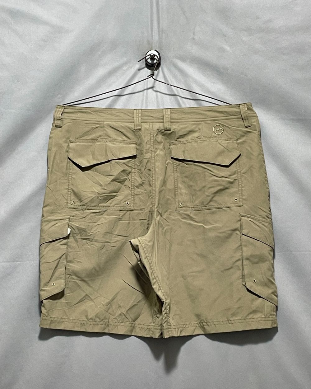 Magellan Khaki Cotton Short For Men Large
