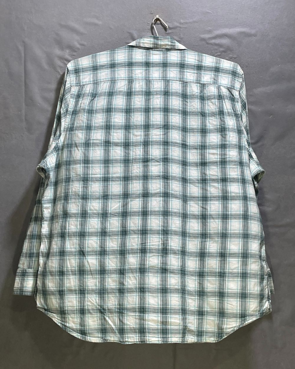 Banana Republic Green Cotton Shirt For Men XX Large | Preloved Labels