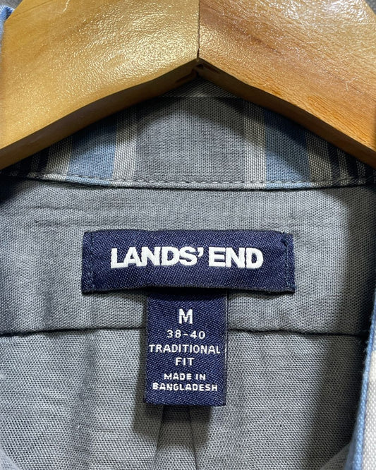 Land's End Blue Cotton Shirt For Men M | Preloved Labels