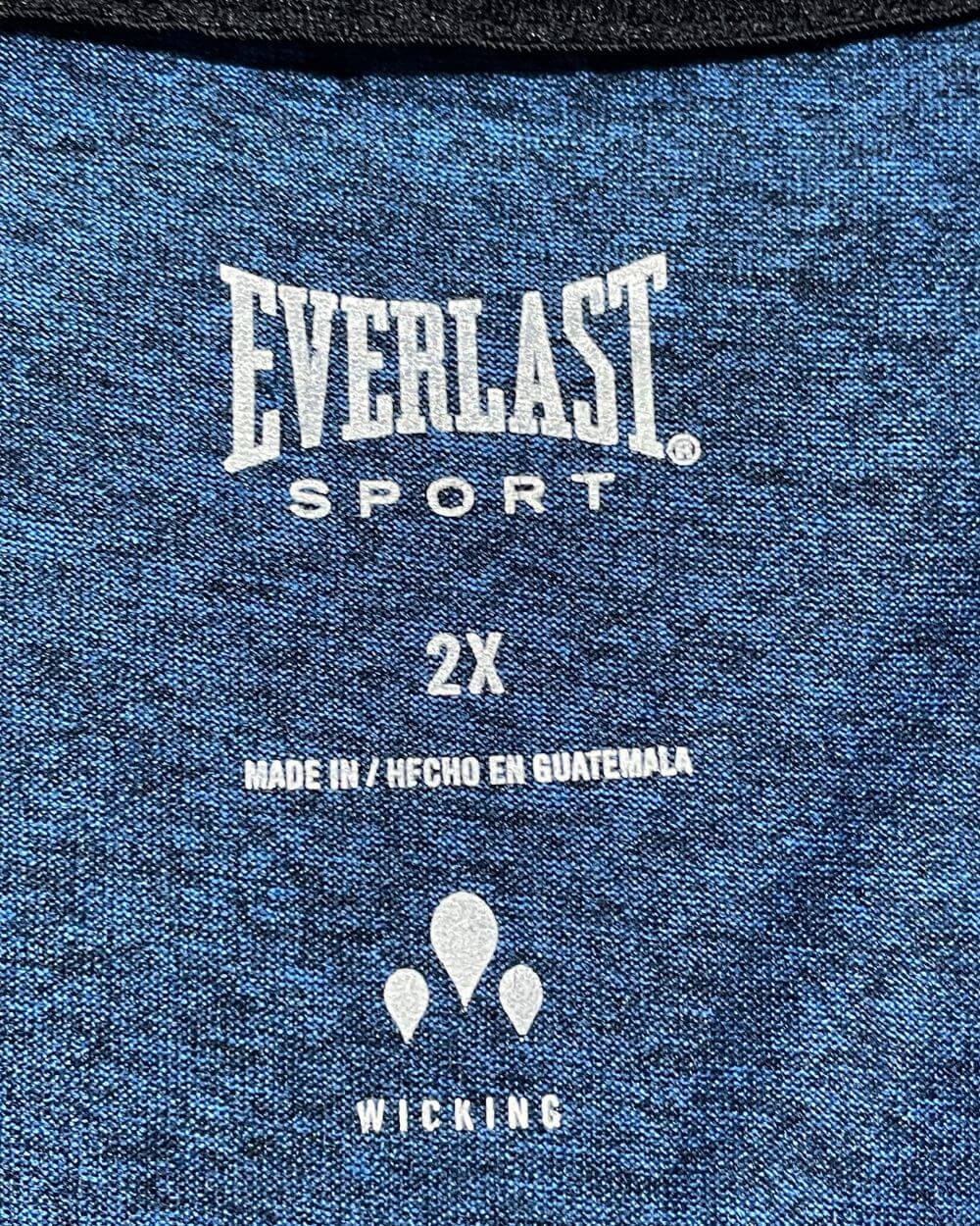 Everlast Green Sports T Shirt For Men XX Large | Preloved Labels