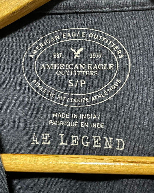American Eagle Blue T Shirt For Men Small