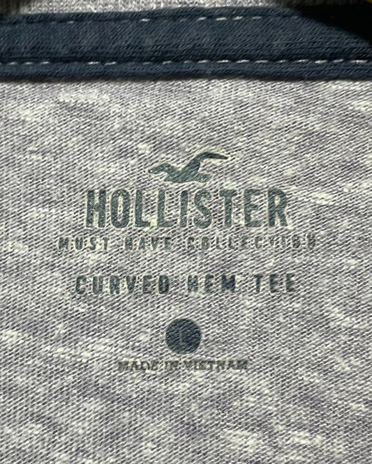 Hollister Purple T Shirt For Men Large