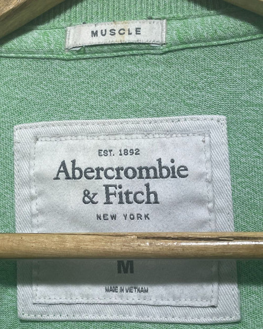 Abercrombie & Green Gray T Shirt For Men Medium