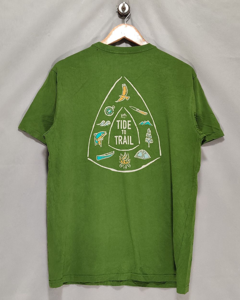 Southern Tide Green T Shirt For Men Medium