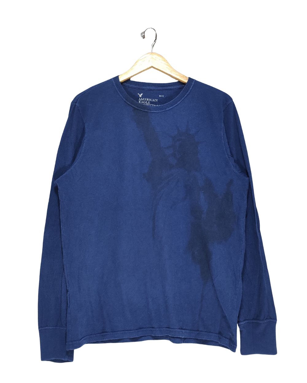 American Eagle Blue T Shirt For Men Large