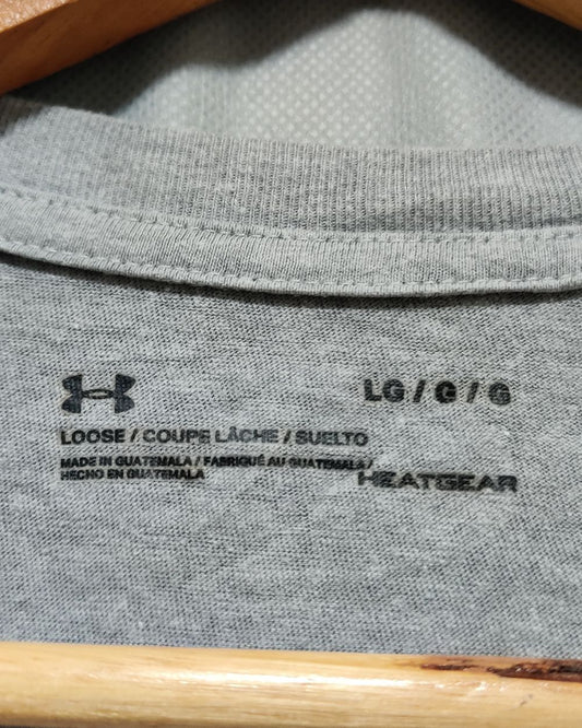 Under Armour Gray T Shirt For Men Large