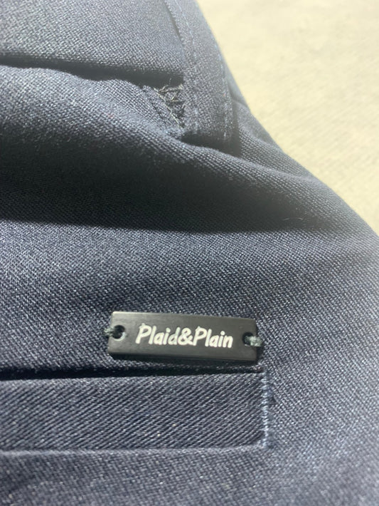 Plaid&Plain For Men Dress Pant