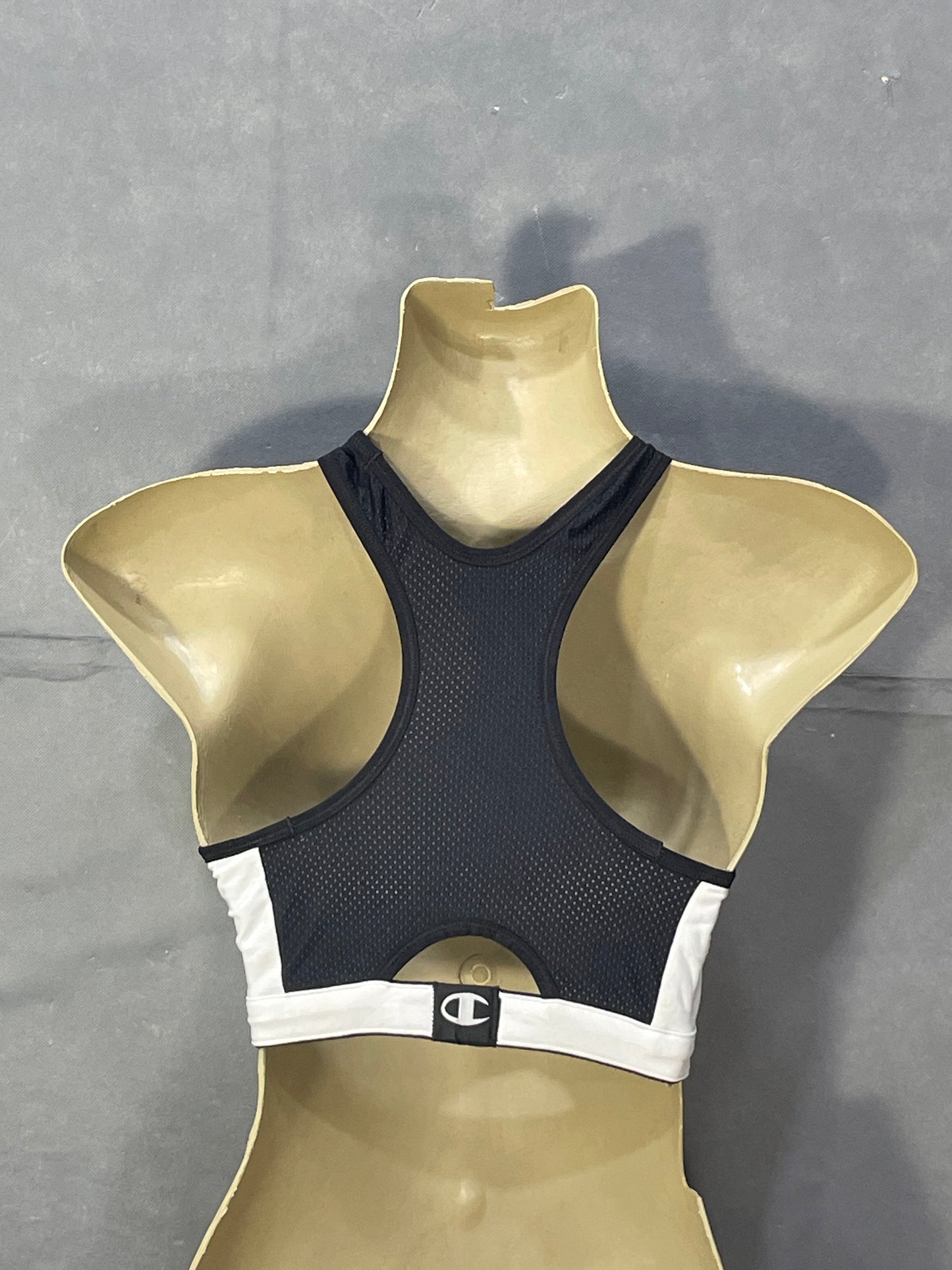 Champion White Sports Gym Bra For Women M