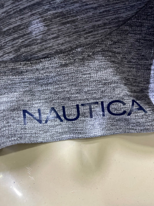 Nautica Gray Sports Gym Bra For Women L