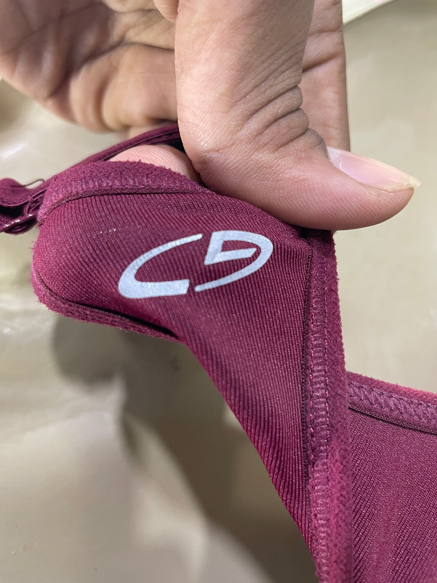 Champion Maroon Sports Gym Bra For Women S