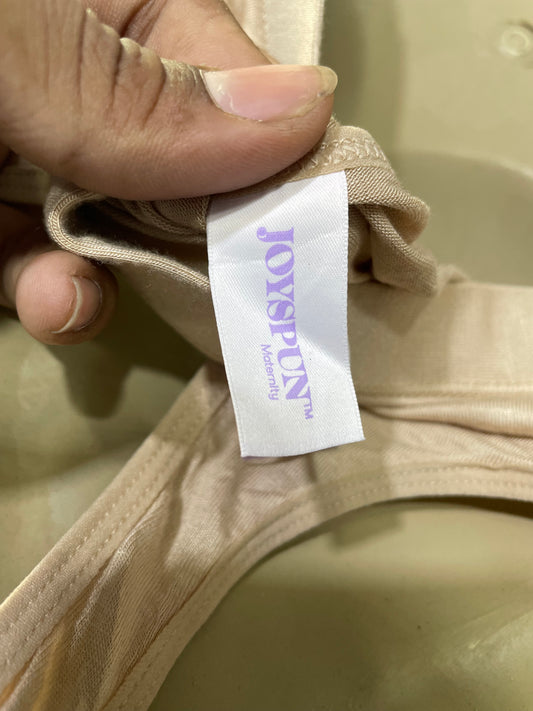 Joyspun Cream Rayon Gym Bra For Women XXL