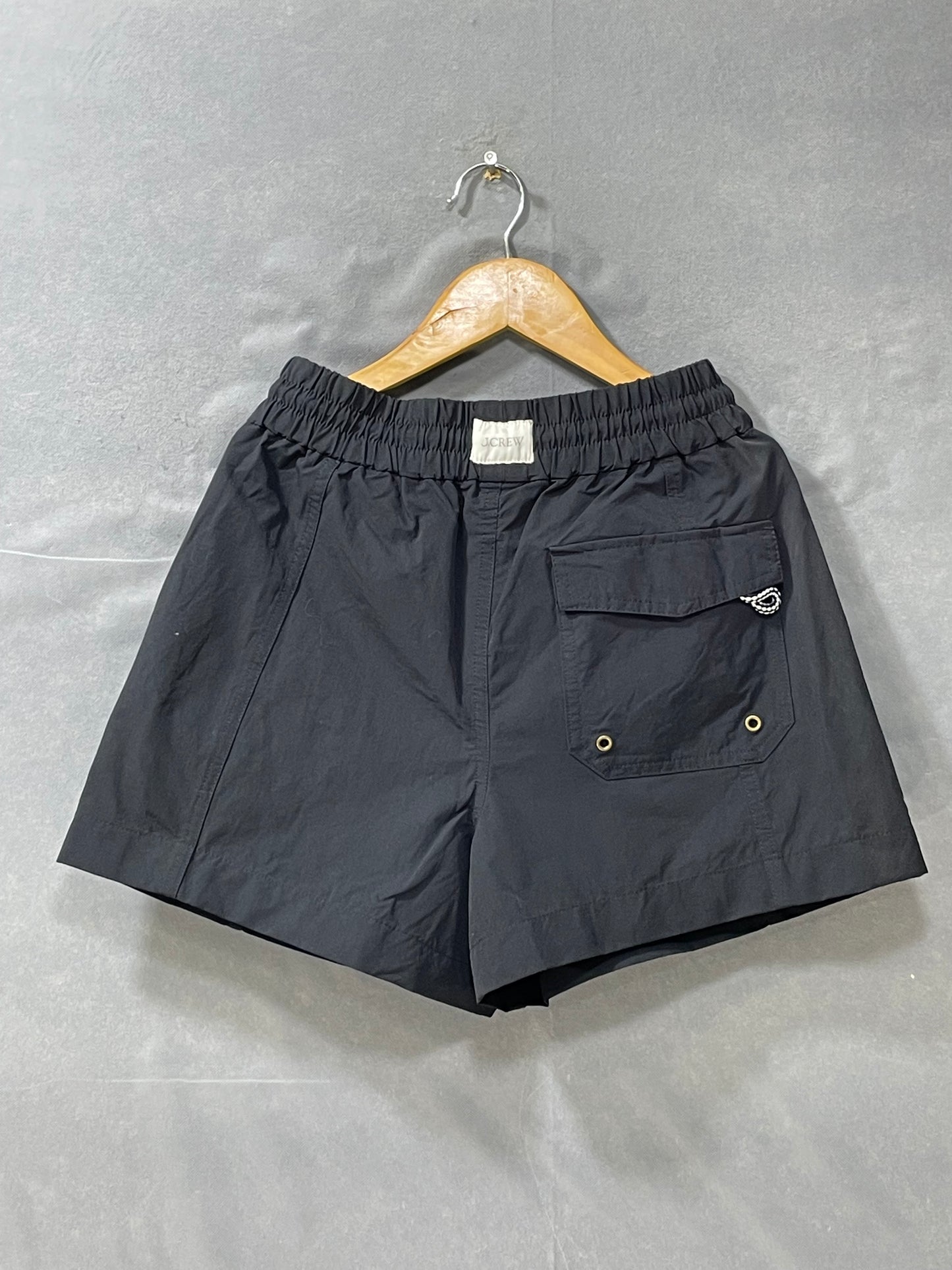 J.Crew Black Polyester Short For Women XS