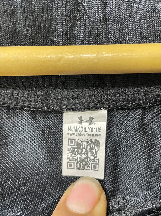 Under Armour Black Polyester Short For Women L