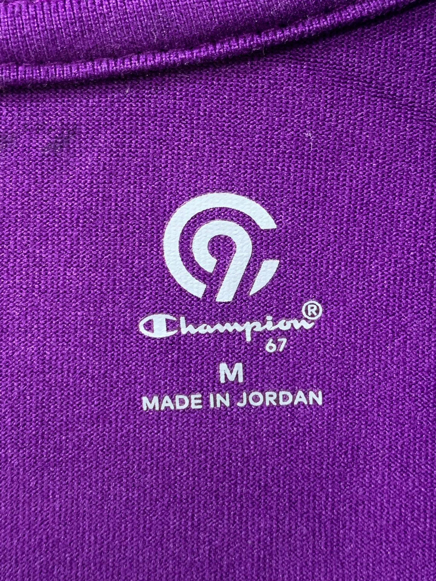 Champion Purple Sports For Women T Shirt M