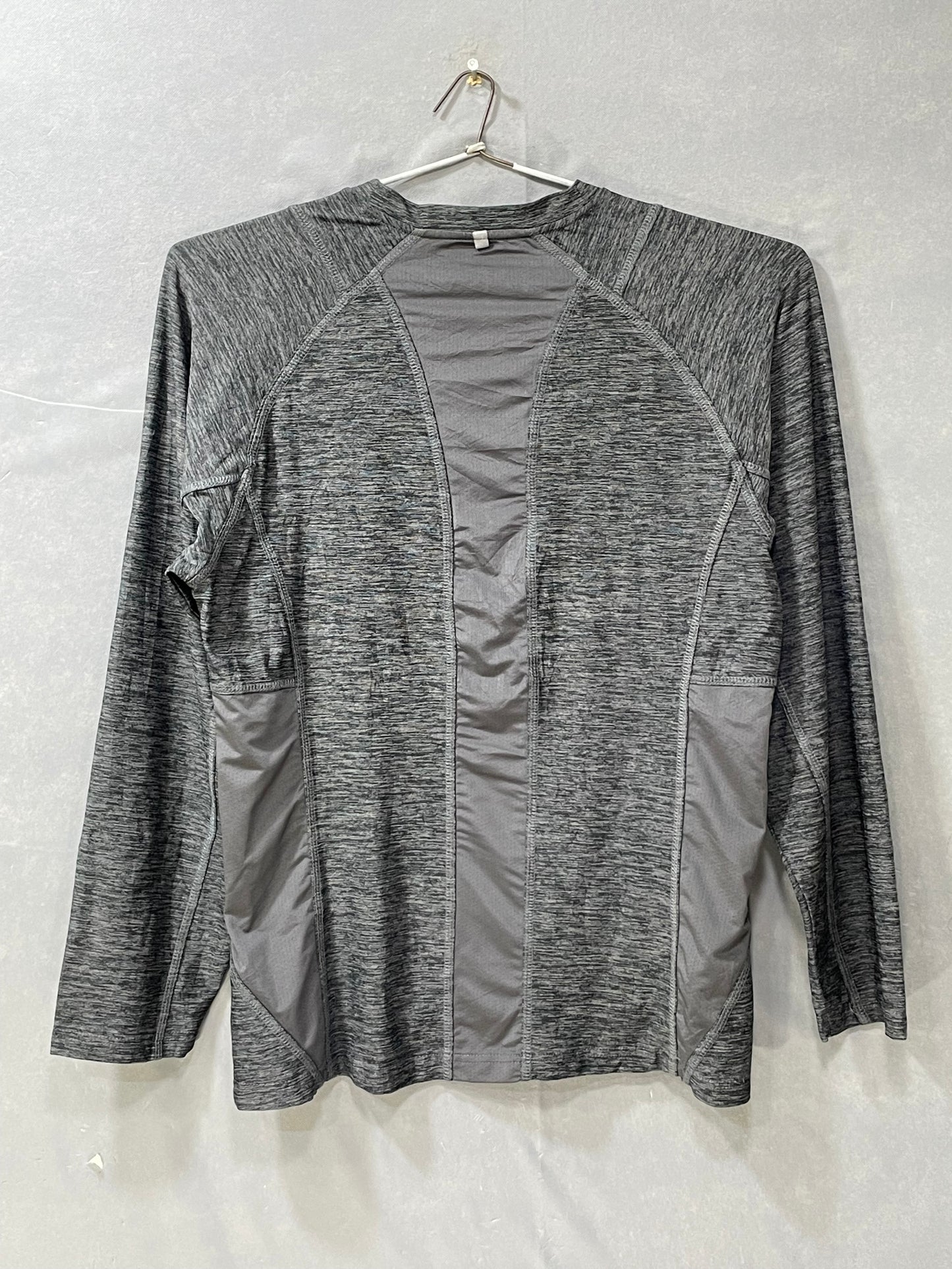 Reebok Gray Sport For Women T Shirt Large