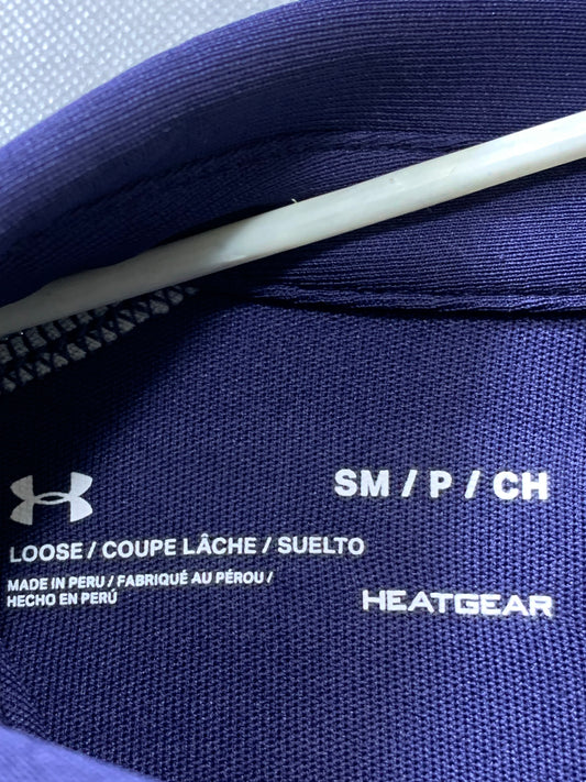 Under Armour Blue Sports For Women Polo T Shirt M