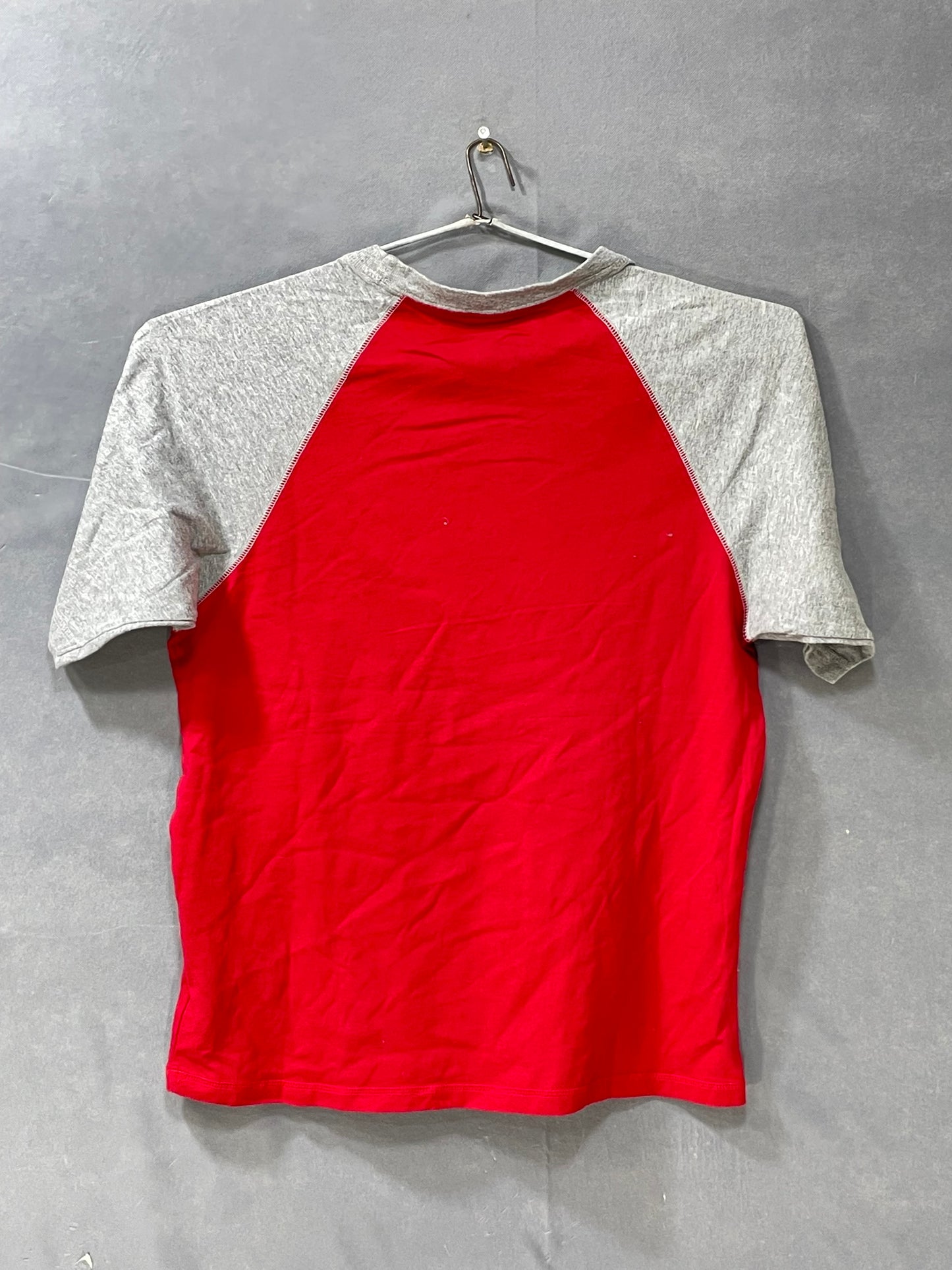 Tommy Hilfiger Red Cotton T Shirt For Kids X Small