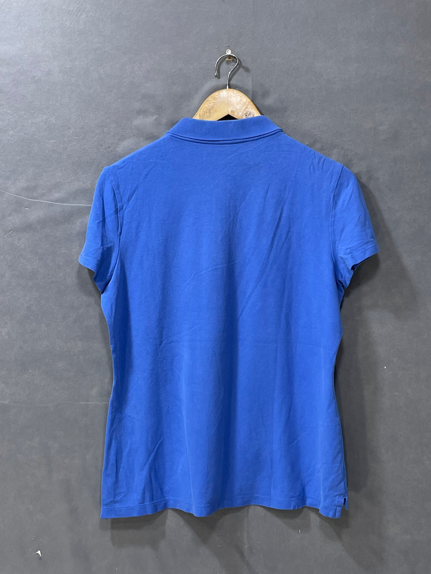 Tommy Hilfiger Blue For Cotton Women Polo Large