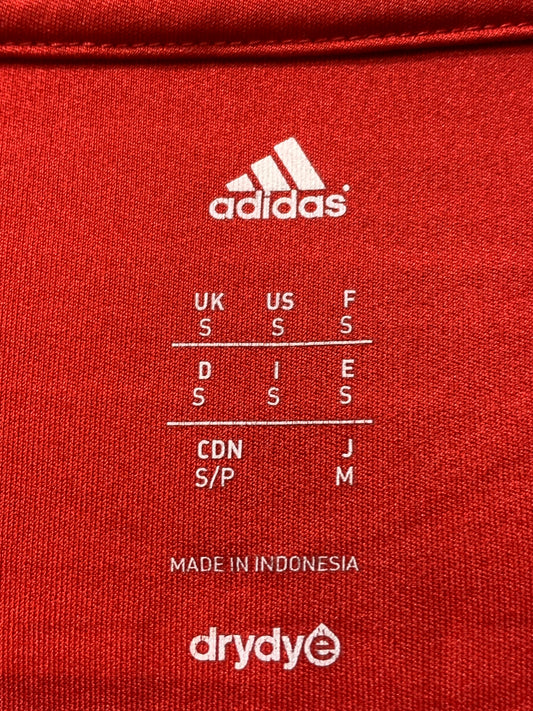 Adidas Red Sports For Women T Shirt S