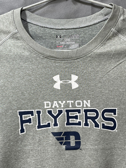 Under Armour Gray Sport For Kids T Shirt Large