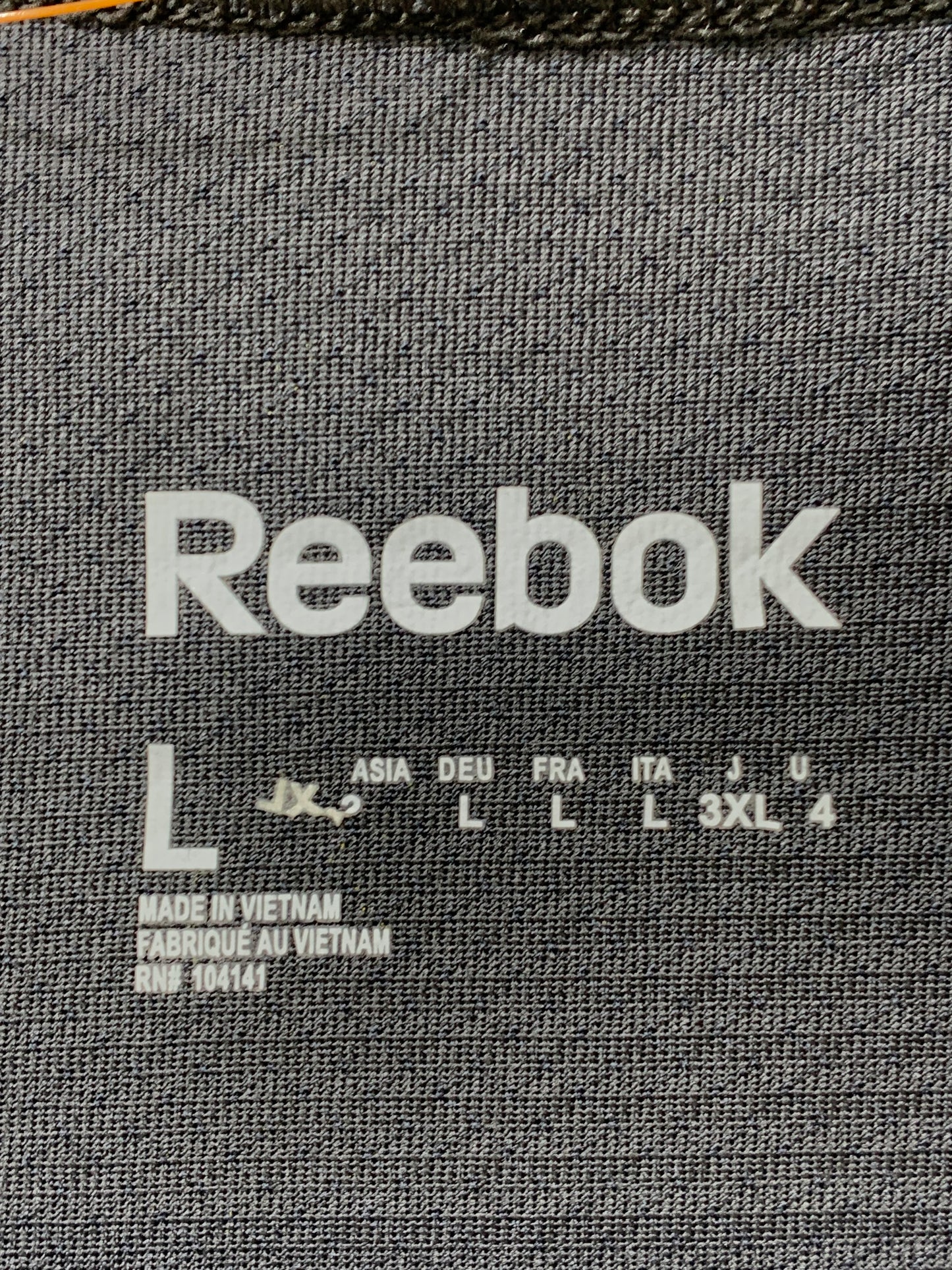 Reebok Gray Sports For Women T Shirt L
