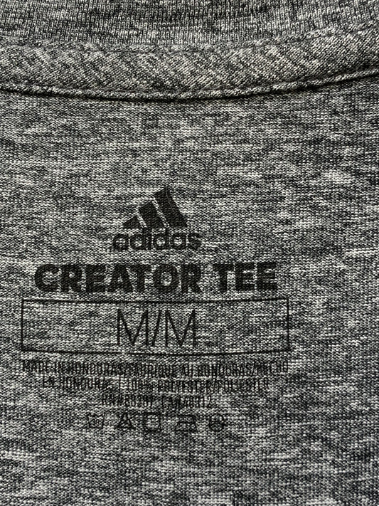 Adidas Gray Sports For Women T Shirt M