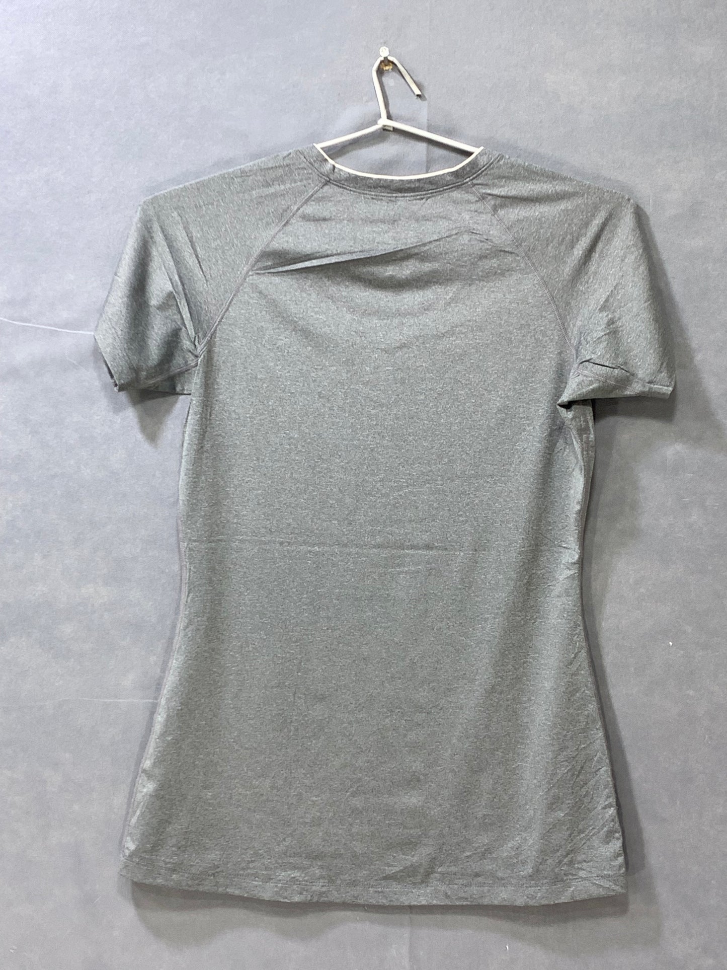 Nike Pro Gray Sports For Women T Shirt M
