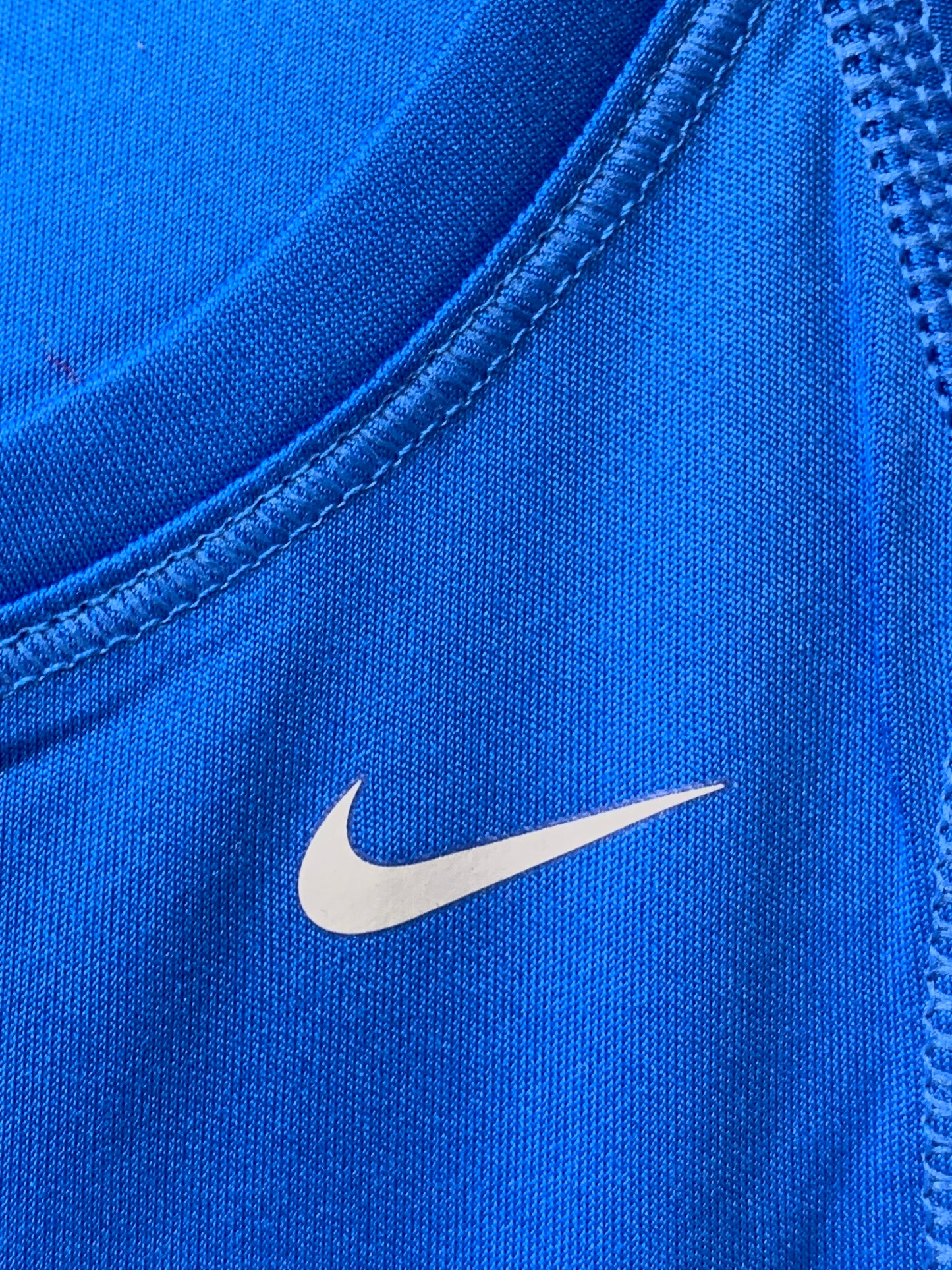 Nike Blue Sports For Women T Shirt X Small