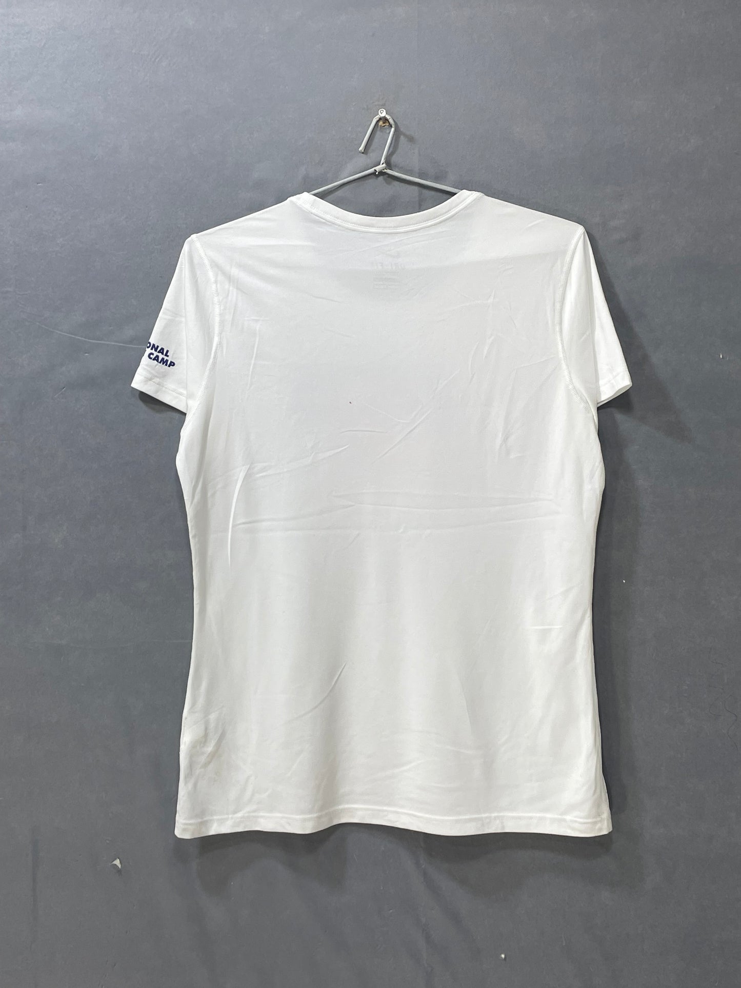 Nike Dri Fit White Sport For Women T Shirt Large