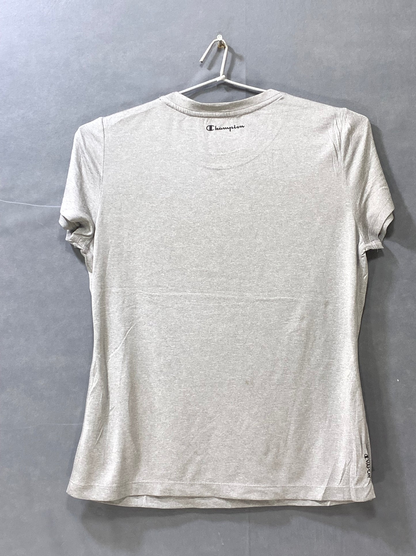 Champion Gray Sports For Women T Shirt M