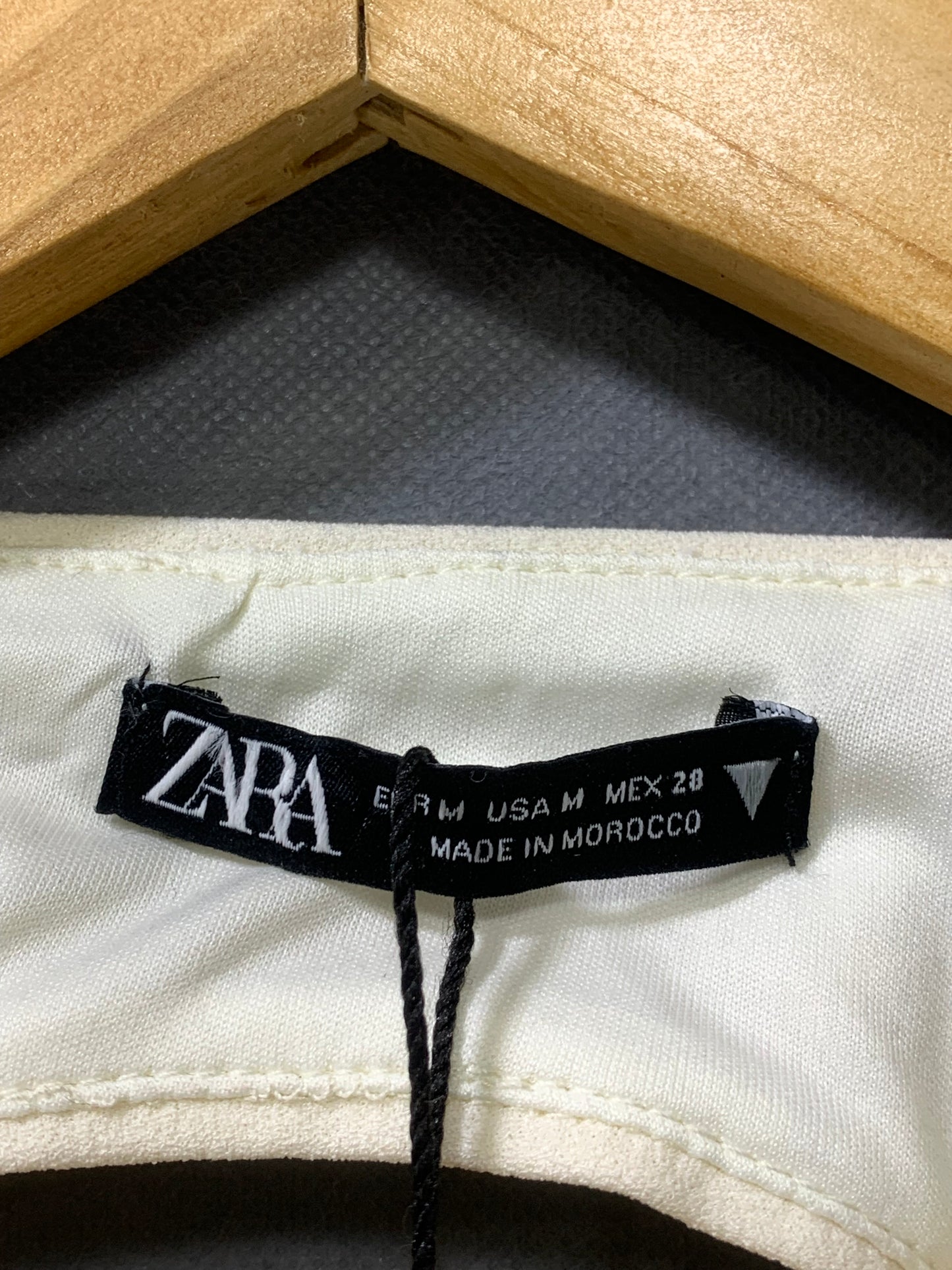 Zara Cream For Women Crop Top M