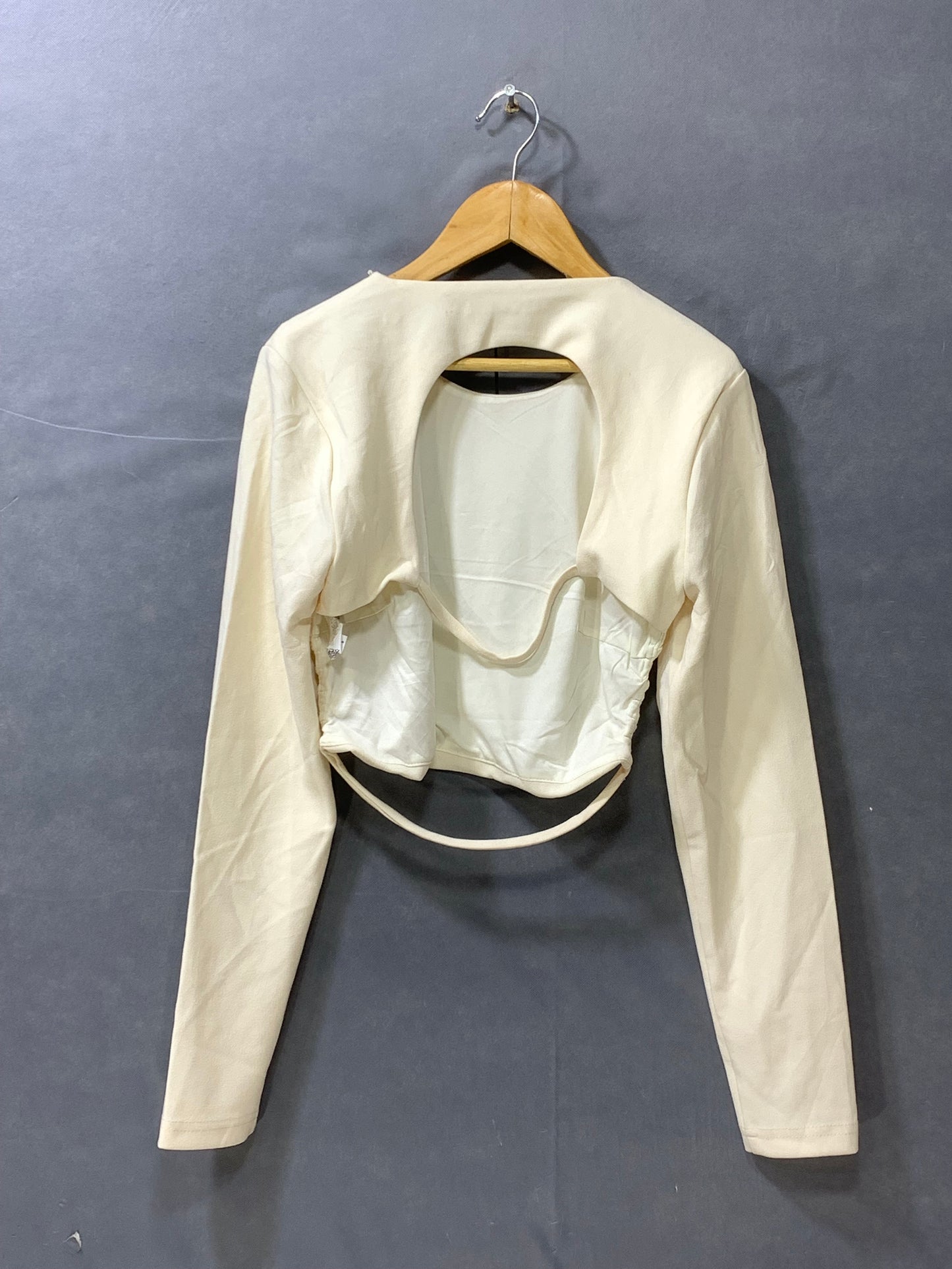 Zara Cream For Women Crop Top M