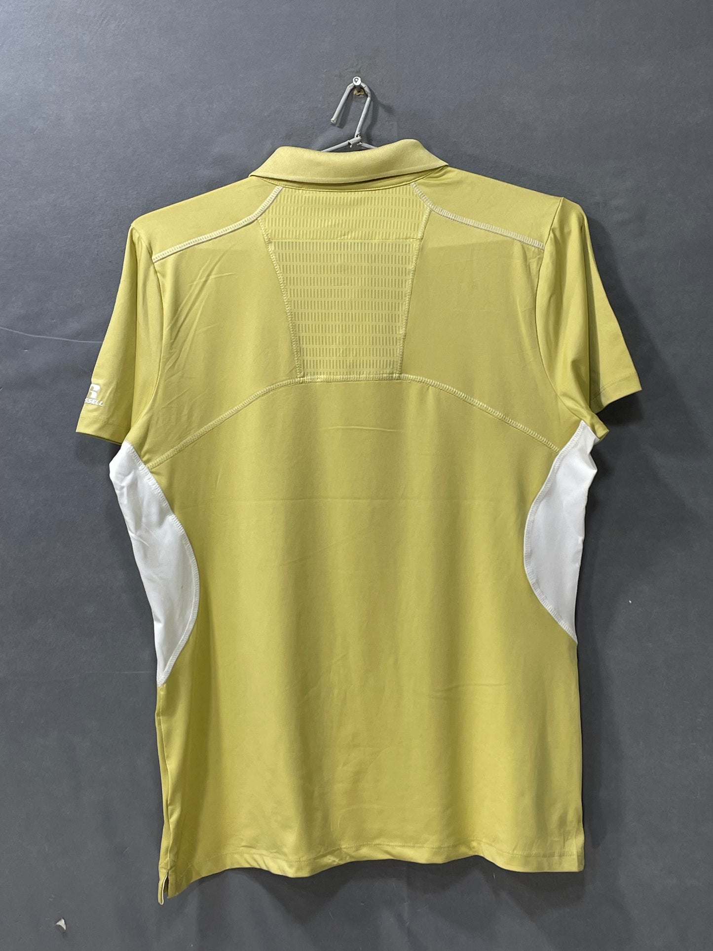 Russell Cream Sport For Women Polo T Shirt Large