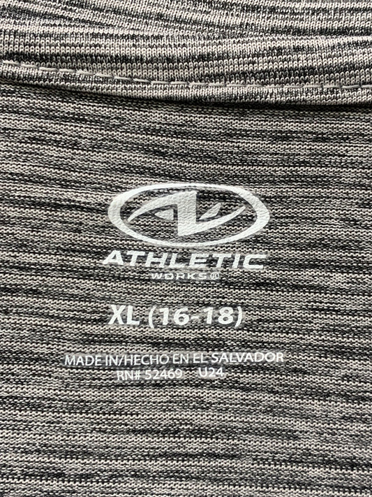 Athletic Works Gray Sports For Women T Shirt X Large