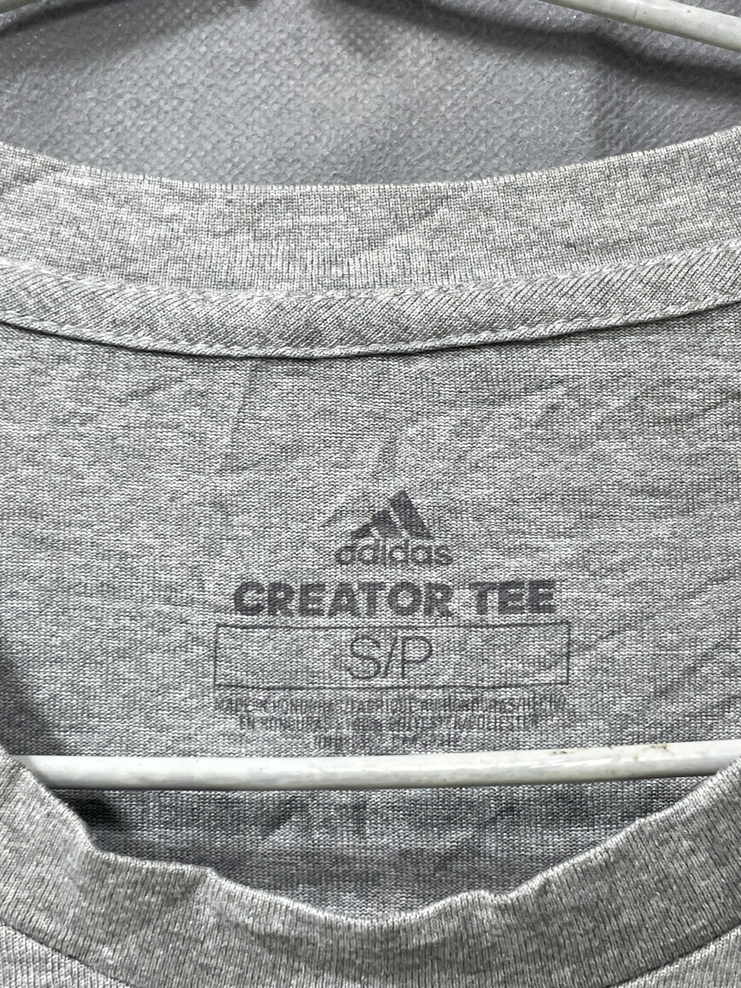 Adidas Gray Sport For Women T Shirt Small
