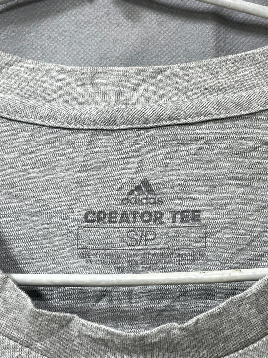 Adidas Gray Sport For Women T Shirt Small