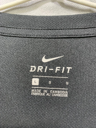 Nike Dri Fit Black Sports For Women T Shirt L