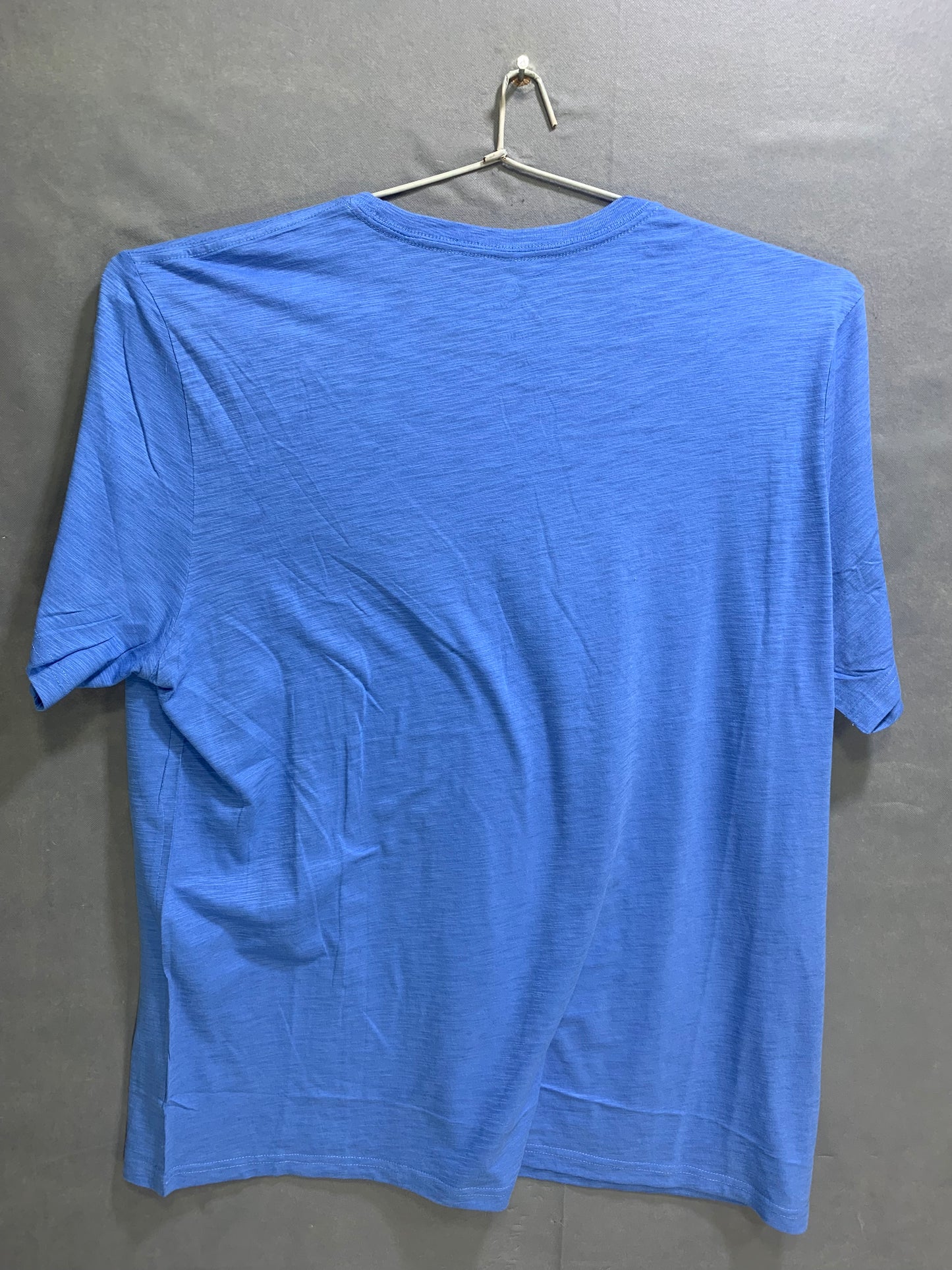 Levelwear Blue Cotton T Shirt For Men X Large